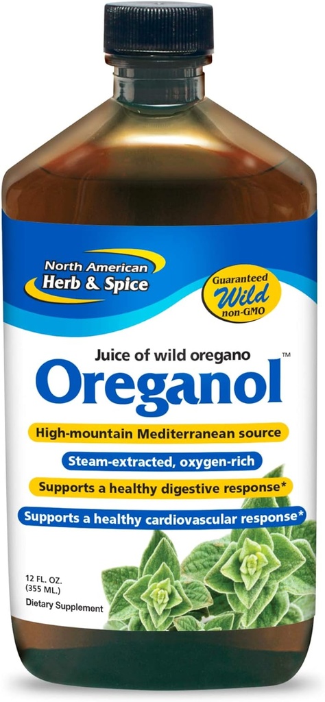Nordamerikansk Herb and Spice, Juice of Oregano, 12 oz.