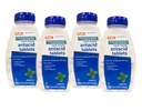 Rugby Calcium Carbonat 500 mg Antacida Tablets Pebermynte, Regelmæssig Strengh, 150 Chewable Tablets - 4 Pack