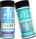 pH og UTI Urinary Tract Infektion Test Strip bundle. Enkle, hurtige og præcise resultater. Home Testing Stick Kit.
