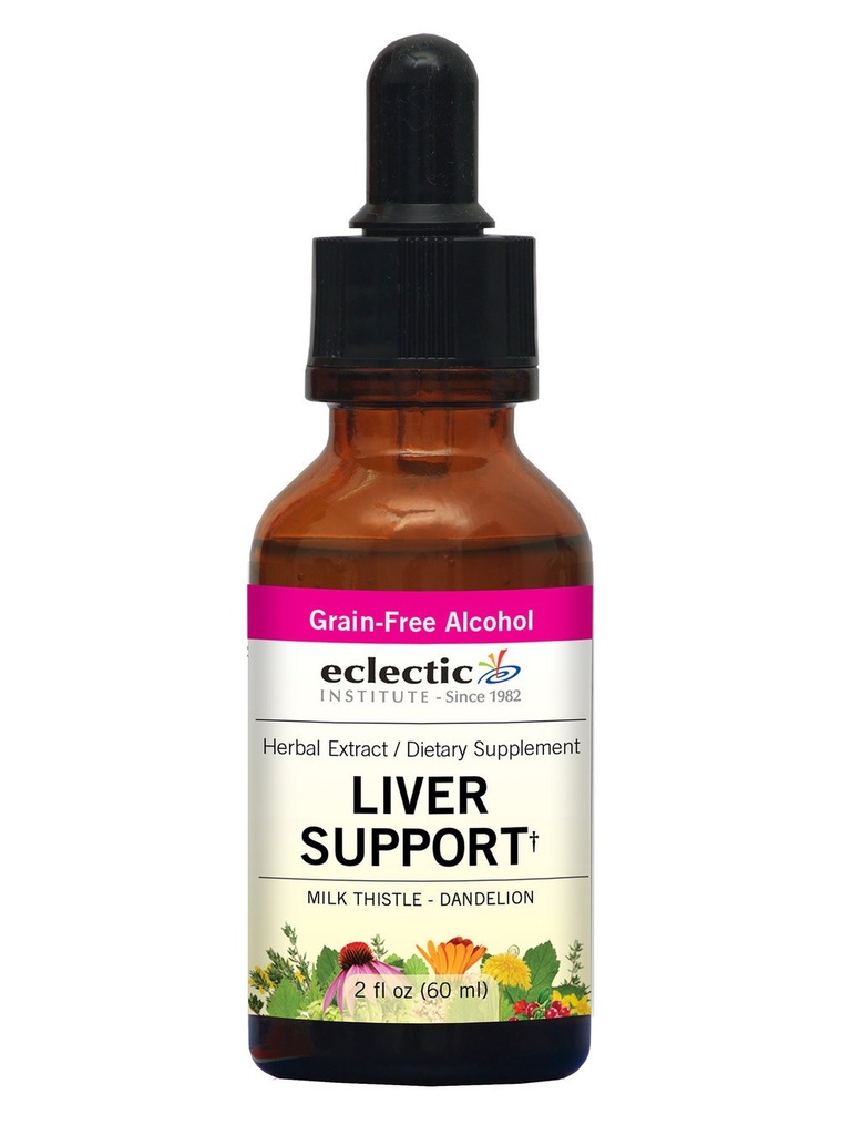 Eclectic Herb - Lever Support Extract 124; Natural Lever Support, Detox, Cleanse + Maintain