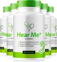 (5 Pack) Høre mig + kapsler, officielle HearMe + piller, Høre mig Plus Øre Formel for en sund hørelse, Premium HearMe Plus for øre sundhed, Natural Ear Cleaner Support, Høre mig + anmeldelse (300 Kapsler)