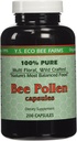 Y.S. ECO Bee Farms 100% Pure Bee Pollen 1.000mg- 200 kapsler