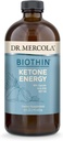 Dr. Mercola Biothin Ketone Energy MCT Oil - Understøtter Energy & Ketone Production - C8 & C10 Medium- Chain triglycerider - Non- GMO, Gluten- Free & Soy- Free - 31 Serveringer (16 Fl Oz)