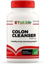Full Life Colon Cleanser - Urtetilskud med Cascara Sagrada og Senna Leaf - 120 Veggie Kapsler