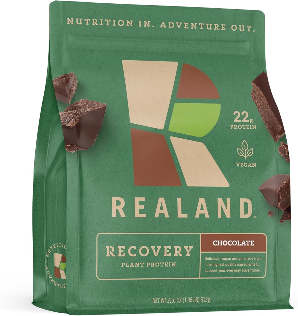 Chokolade Vegan Plant Protein Isolate - Fava Bean Protein Powder for Recovery - 22g Protein - 17 Servere