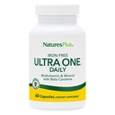 NaturePlus Ultra One daglig jernfri - 60 Fast- Fungerende kapsler - Multivitamin & Mineral med Beta Caroten - Vegan, Gluten Free - 60 Servering