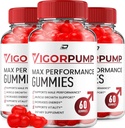 Vigor Pump Gummies for Men – VigorPump Male Gummies All-Natural Supplement, Pump Vigor Gummies Reviews (3 Pack - 180 Gummies)