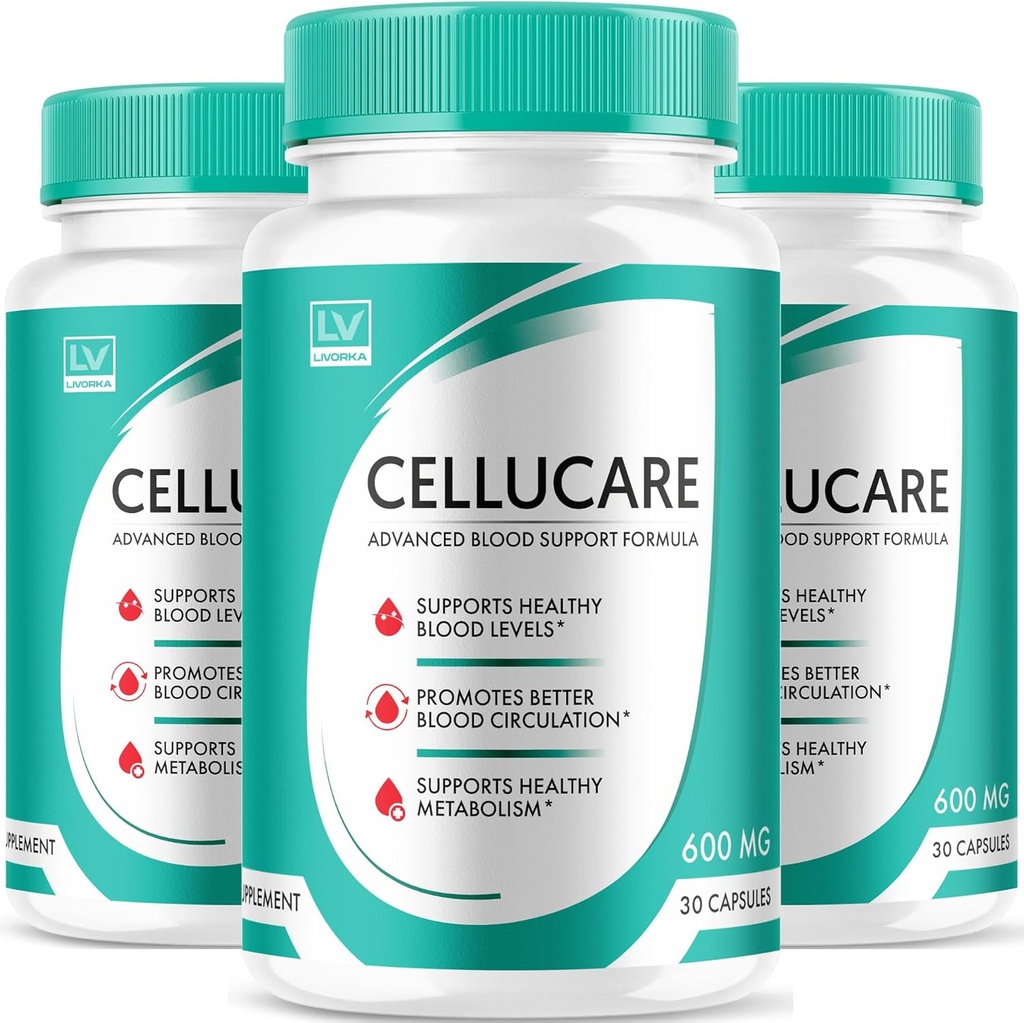 (3 Pack) Cellucare Capsules, Cellu Care, Cellucare Pills, Cellucare Vitamins Capsules, Cellucare Advanced Formula, Cellucare, Cellucare Reviews 90 Capsules for 3 Months
