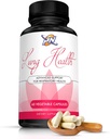 Lung Health Capsules - Advanced Respiratory Support - 60 Vegetable Capsules (60 Counts (Pack of 1))