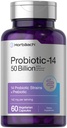 Horbaach Probiotika til kvinder og mænd; 60 kapsler; 124; 14 Probiotiske Probiotiske Strops med Prebiotic