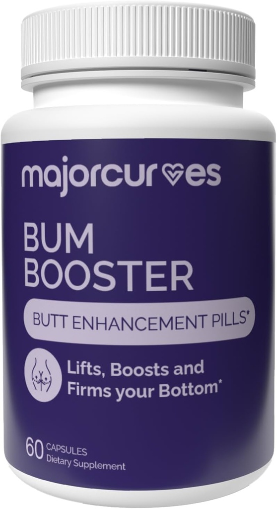 Bum Booster Pills - Butt Enhancement for kvinder, Booty vækst kapsler til større Bum, Curvier HIPS og Glutes, Natural Brasiliansk Butt Lift Alternativ med butterfly og vilde Yam
