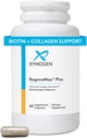 XYMOGEN RegeneMax Plus - Avanceret Collagen Kosttilskud med Biotin & Klinisk Testet ch- OSA - Understøtter hud, hår, negle & ben sundhed - Kollagen for kvinder og mænd (60 kapsler)