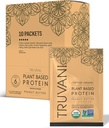 Truvani Vegan Pea Protein Powder Budding 124; Peanut Butter Budding 124; 20g Organic Plant Based Protein