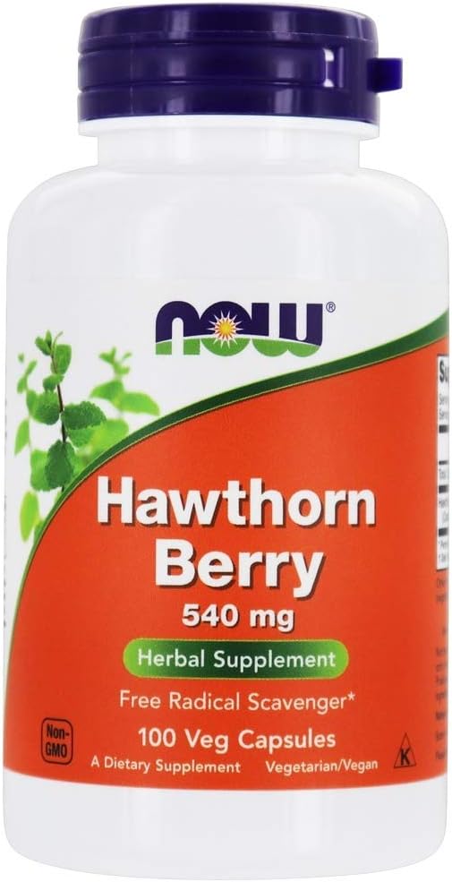 NU Hawthorn Berry 540mg, 100 Veg kapsler (pakning med 4)