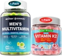 Bundle: Methyleret Multivitamin til mænd Gummies & Vitamin K2 Gummies