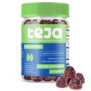 TEJA Sleep Support Gummies for Teens and Voksen, 0, 3 mg Melatonin Chewable Gummy, Melatonin Chewable, 30 Gummies