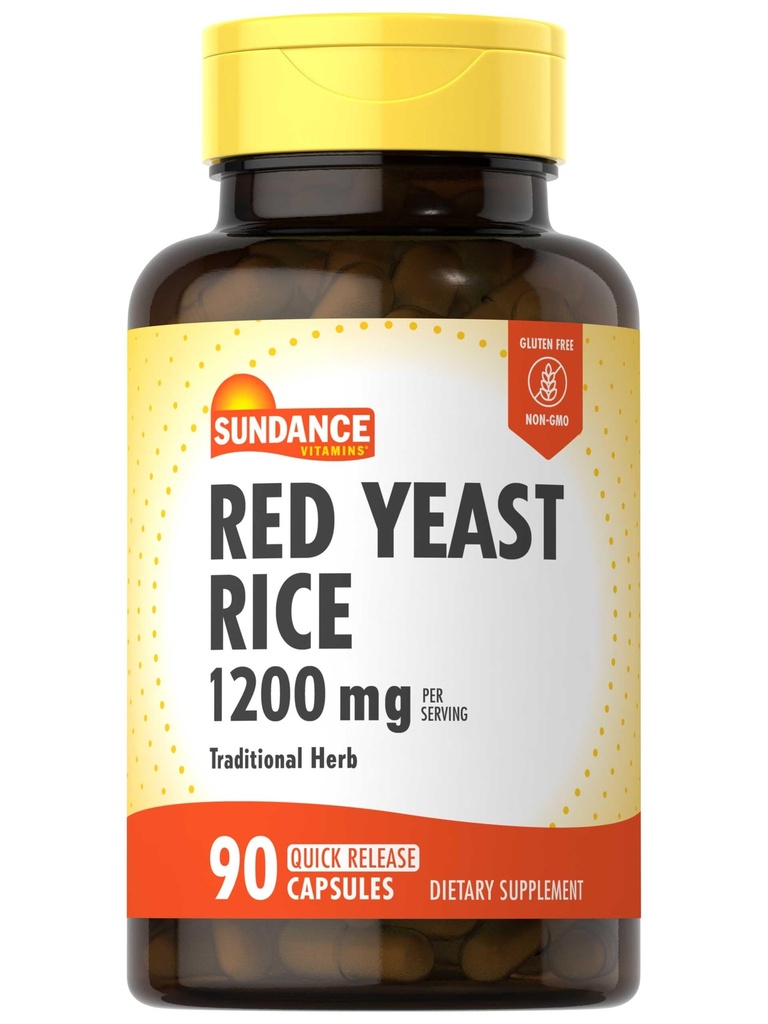 Sundance Red Yeast Rice Kapsler: 124; 1200mg
