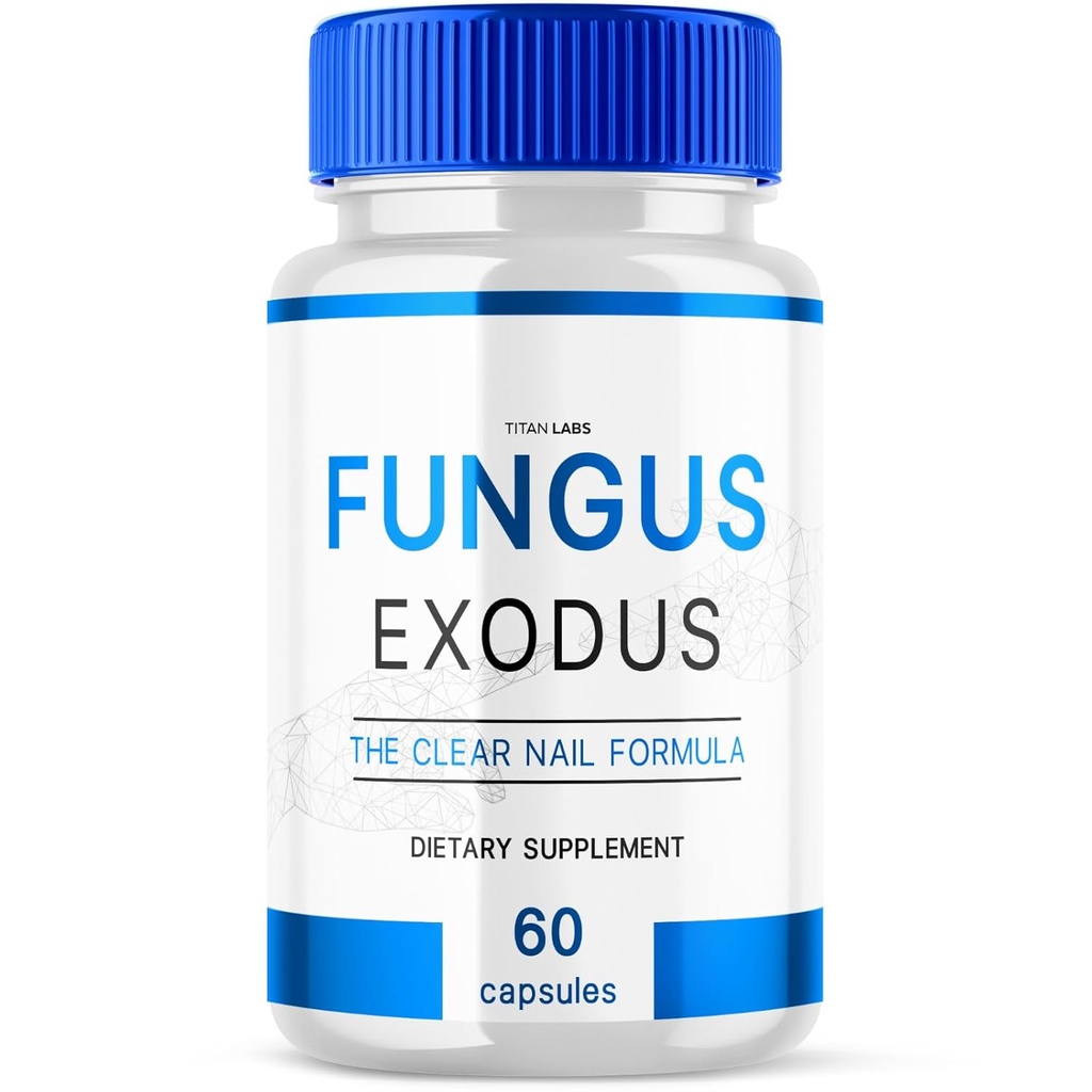 Fungus Exodus The Clear Nail Formula Pills, Fungus Nails Probiotic 60 Counts