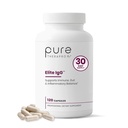 Pure Therapro Rx Elite IgG Immunoglobulin Supplement, 120 Caps - Gut Health & immun Support, 1100 mg IgG, IGA & IgM, Sunflower Lecithin Note 124; Dairy & Gluten Free Colostrum Supplement Alternativ