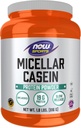 Now Foods Sport Nutrition, Micellar Casein 19 g, Slow Release, Unflavored Powder, 1,8 - Pound
