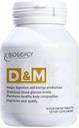 D & M 1 Pack 30 Count Skincare Support - Hjælper fordøjelse og energiproduktion vedligeholder en sund krop forbedrer hudkvaliteten med folinsyre, vitamin B1, B2, B7