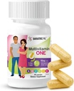 BariatricPal Multivitamin ONE 1 per dag! Bariatric Multivitamin Capsule med 45 mg Jern 124; Let at synke Capsule 124; Vitamin til Bariatric Kirurgi Patienter