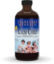 Planetariske Herbals Rolig Barn Herbal Syrup - Inkluderer beroligende botanicals kamille, Lemon Balm, Catnip & Mere - 8oz