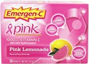 Emergen- C 1000mg C-vitamin pulver til daglig immunstøtte Koffein fri C-vitamin kosttilskud med zink og mangan, B-vitaminer og elektrolyter, Super Orange Flavor - 30 Greve