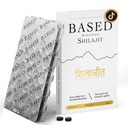 Baseret Shilajit Budd124; Pure Shilajit tabletter med Max potens, Energi & immunforsvar for mænd og kvinder Budd124; Rig i Fulvic syre og 85 + Trace Minerals, 60 tabletter