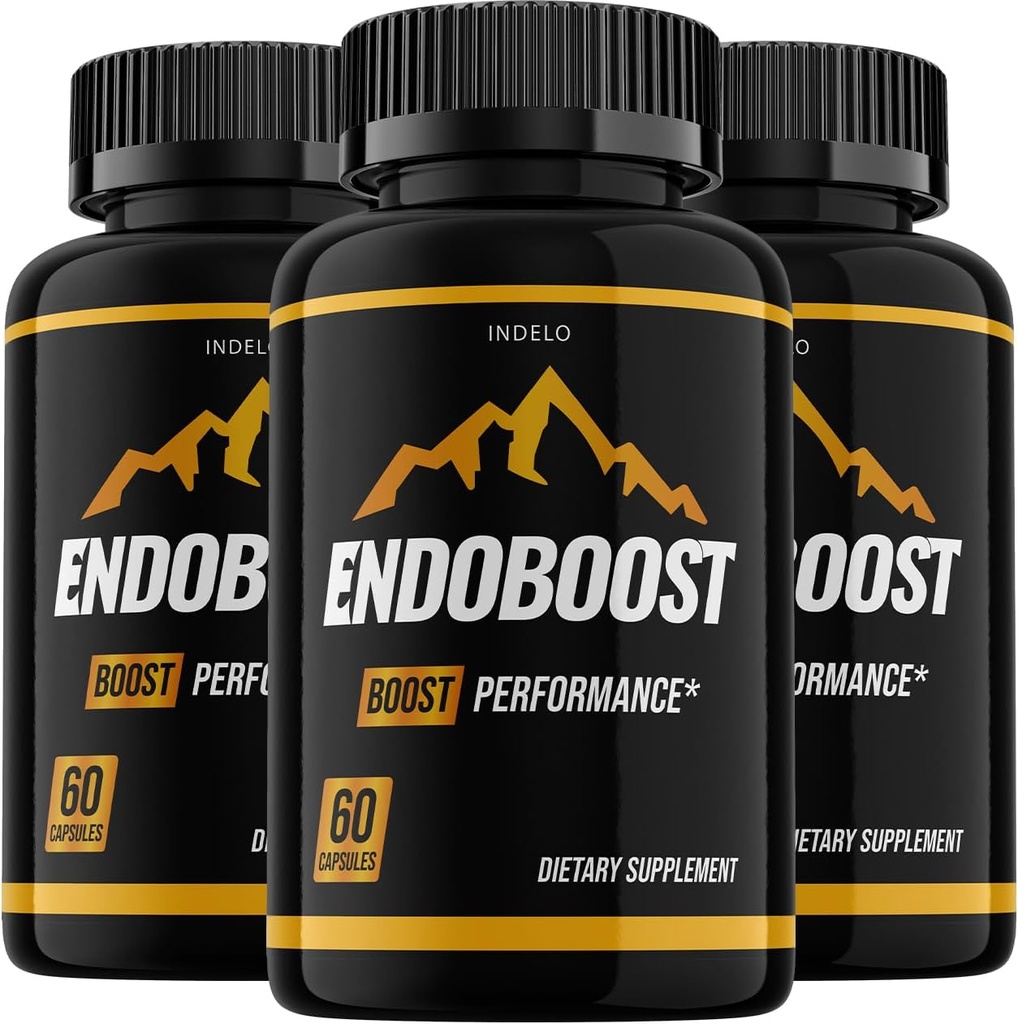 Endoboost til mænd, Endo Boost Advanced Performance Supplements, Endobost Performance, Endobost Anmeldelser (3 Pack - 180 Kapsler)