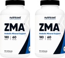 Nutricost ZMA 180 Kapsler (2 flasker)