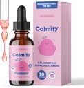 JoySpring Calmify Magnesium Citrate Liquid for Kids - Sugar- Free, Gluten- Free Calming Supplement med Kamille - Natural Support for Kids & Teens (1 fl oz) 30 Servering