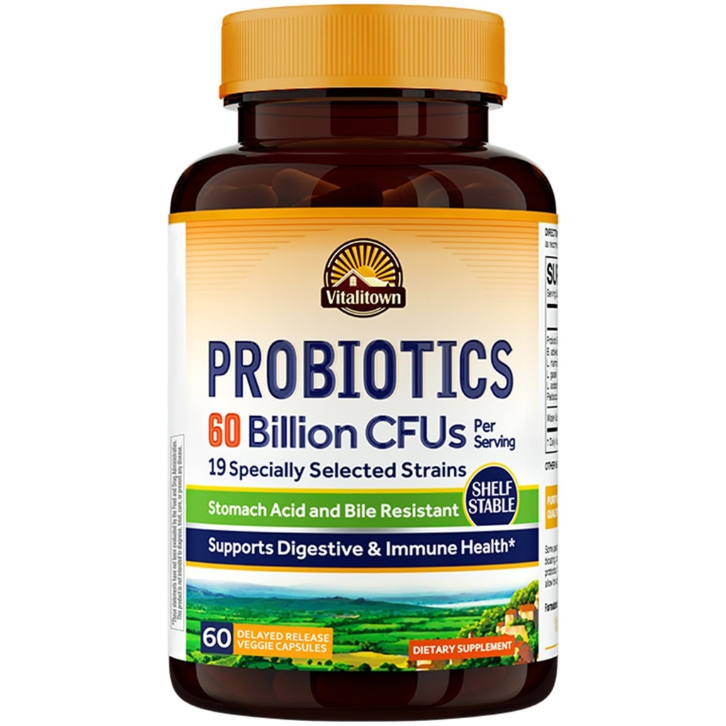 Vitalitown Probiotics + Prebiotics