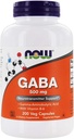 NOW Foods - GABA with Vitamin B6 500 mg. - 200 Vegetable Capsule(s)