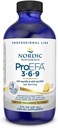 Nordic Naturals ProEFA 3-6-9, Lemon Flavor - 8 oz - 1270 mg Omega-3 - EPA & DHA med tilsat GLA - Sund hud, kognition, & positiv mood - ikke-GMO - 48 Serveringer