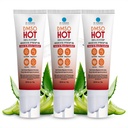 Dr. Robaina DMSO HOT Roll- On - 99.9% Pure Pharmaceutical Grade Note 124; Multi- Ball Applicator for targeted Heat Note 124; Zechstein Magnesium, MSM, Arnica, Aloe Vera, Vitamin E - 4 oz