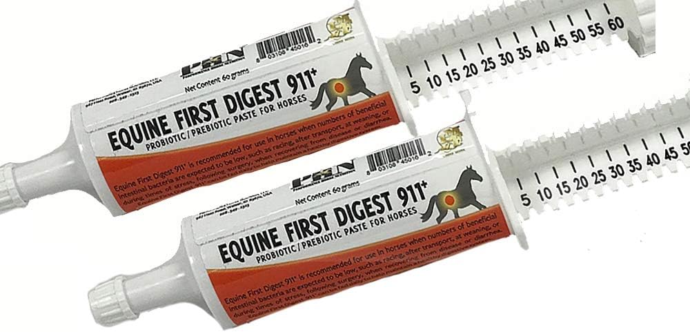 Equine First Digest 911 + Fordøjelsesstøtte Indsæt for heste
