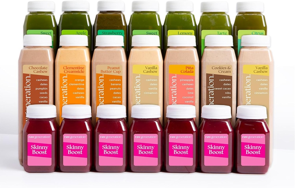 Raw Generation 7- Day Maintenance Program - efter-Cleanse Weight Management System - 124; Natural Gut Detox Detox - 124; Bæredygtig støtte af Cleanse resultater - 124; Forbedre fordøjelsen & Eliminere Bloating