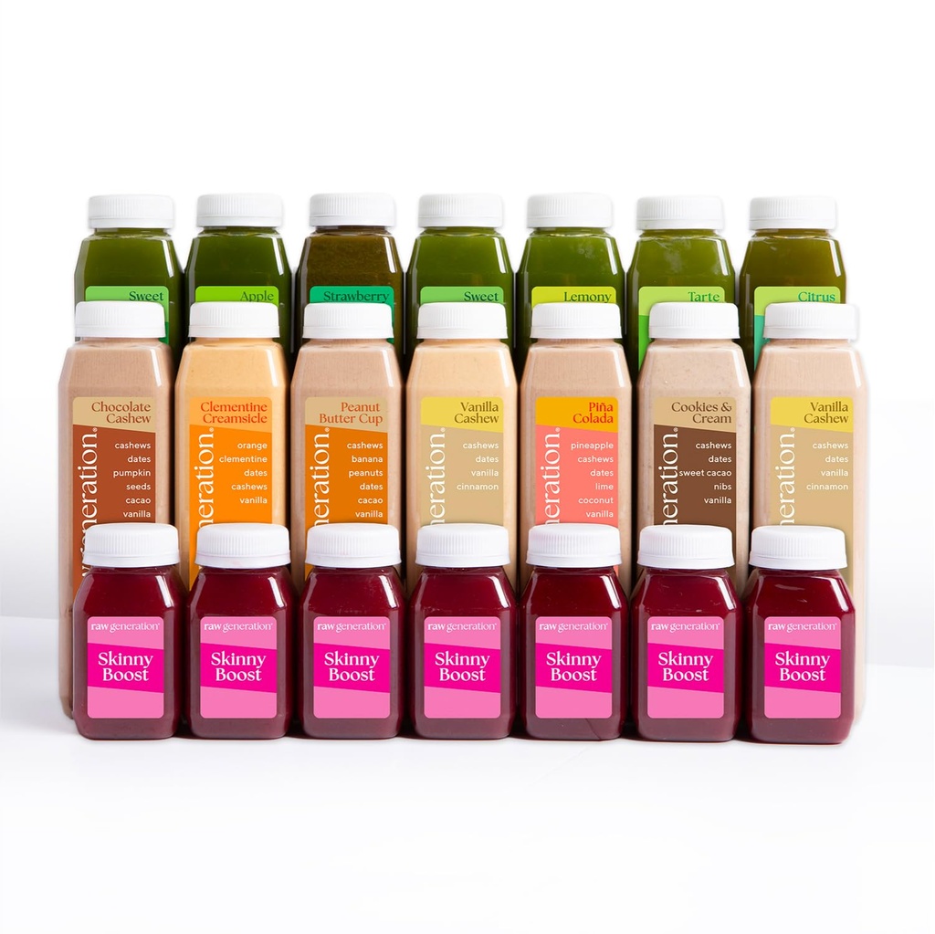 Raw Generation 7- Day Maintenance Program - efter-Cleanse Weight Management System - 124; Natural Gut Detox Detox - 124; Bæredygtig støtte af Cleanse resultater - 124; Forbedre fordøjelsen & Eliminere Bloating