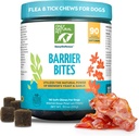 Kun Natural Pet EasyDefense Barrier Bites Soft Flea Chews for Dogs - First Line of Defense Agains Fleas & Ticks, øger immunsystemet og sund hud & Coat - (90 Bacon Flavored Soft Chews) 1 Pack