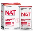 PRÜVIT OS NAT Strawberry Peach Keto Kosttilskud - Koffein Free - for mænd og kvinder (20 Greve)