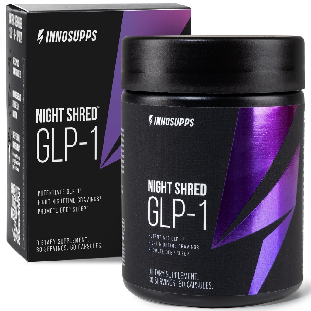 InnoSupps Night Shred ™ GLP-1; Nighttime Metabolic + Sleep Support *