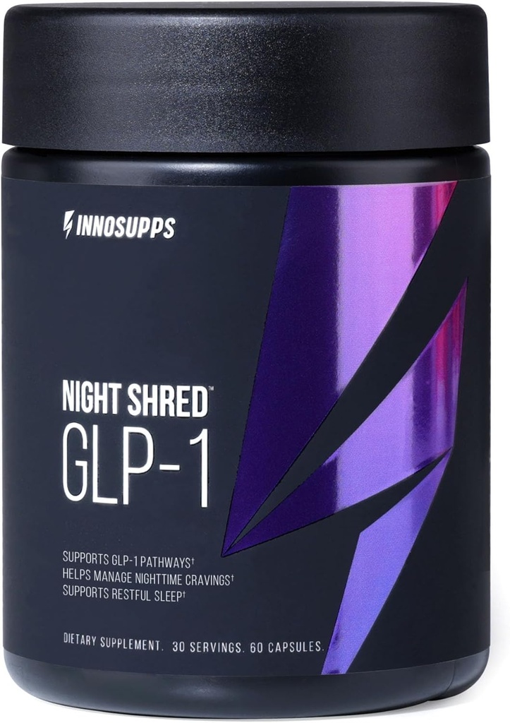 InnoSupps Night Shred ™ GLP-1; Nighttime Metabolic + Sleep Support *