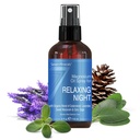 Syv mineraler Afslappende Night Magnesium Spray, Kraftfuld Organic Blend of Essential Oliils (Cedarwood, Lavinar, Sweet Marjoram, & Clary Sage) 4 fl oz