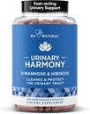 Uriny Harmony D- Mannose Supplement - Urinary Tract Health for Women - Cleanses and Flushes the Urinary System - Potent klinisk styrke Formel med DMannose og Hibiscus - 180 hurtige fungerende kapsler