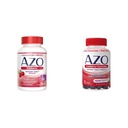 AZO Cranberry Urinary Tract Health Supplement Softgels & Gummies, 1 Softgel / Gummy = 1 Glas Cranberry Juice, Sugar Free, Non- GMO, 100 Softgels & 72 Gummies