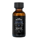 Levende Bearded Beard Oil, 1 fl oz - Premium All- Natural Jojoba - Lavet i USA - Hår og hudpleje for mænd med tørre, Flaky Patches