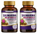 Silimarina Milk Thistle Kombination, 2 Pack, 240caps.