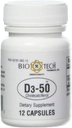 Bio- Tech Pharmacal Vitamin D3 (D3- 50 50k IE, 12 Tæl)