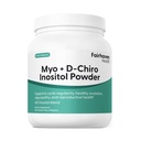 Fairhaven Health Myo- Inositol og D- Chiro Inositol Powder Б124; 40: 1 Ratio Б124; Sund Ovarie & Hormone Balance for Women * Б124; Premium Vegan Supplement for Women Б124; Non- GMO Б124; 180 Servering
